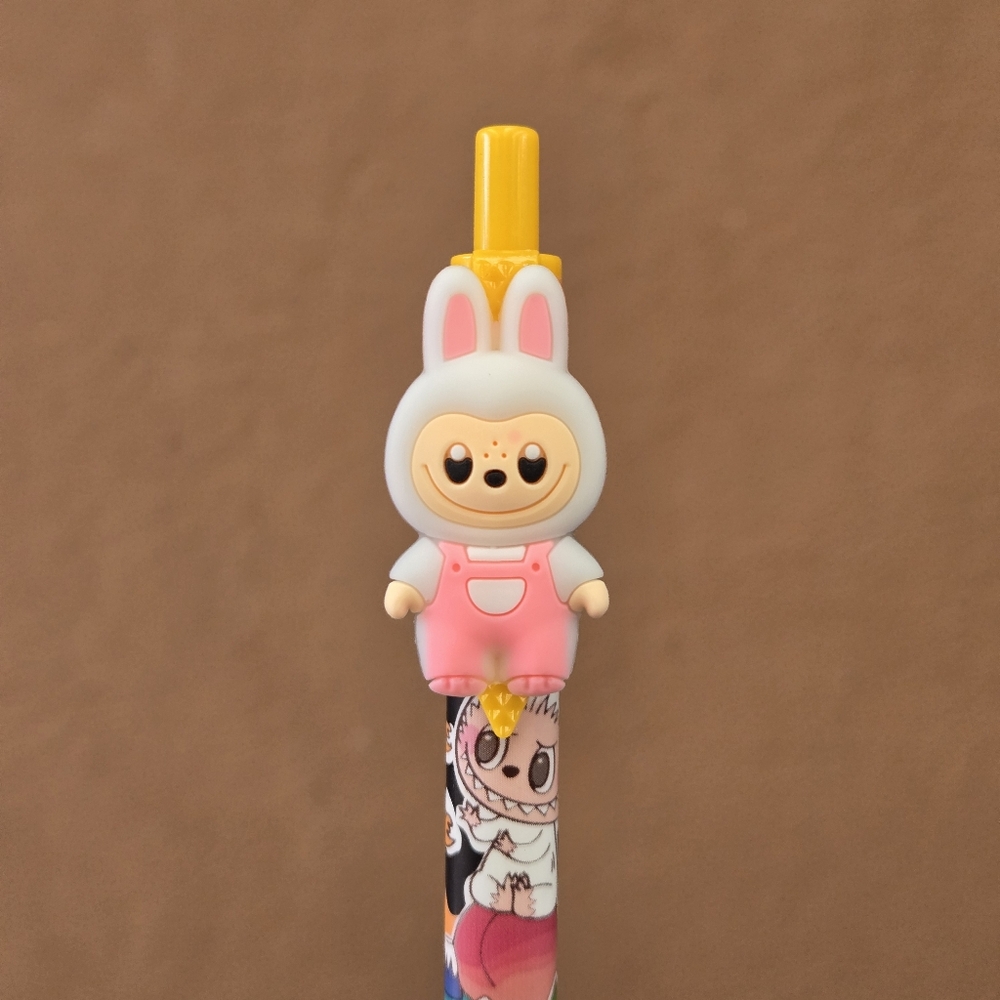 🍒🍒 Cute Labubu The Monster Pen With Grip
